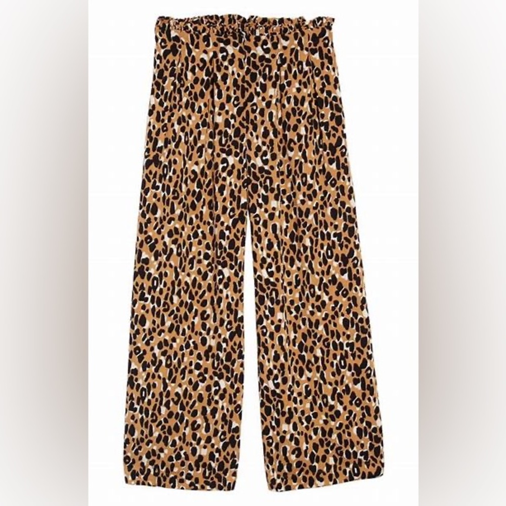 Treasure & Bond Nordstrom Cheetah pants Large 10/12